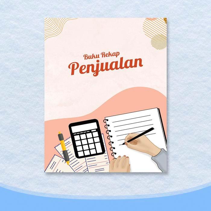 "New" Buku Catatan Rekap Penjualan Harian buku catatan Kertas Paper Stationery