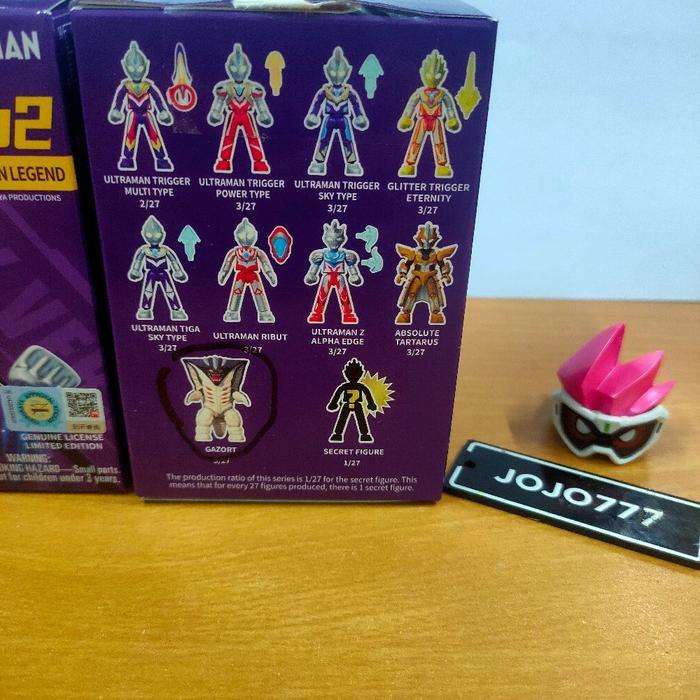 Blokees ultraman gazort belum rakit gv 02 2 samurai monster kaijuu