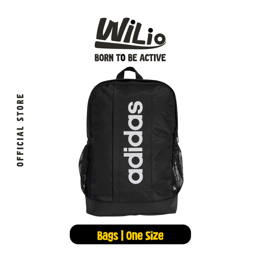 Adidas Kids Linear Backpack KC3138 - Tas Ransel Anak (Hitam)