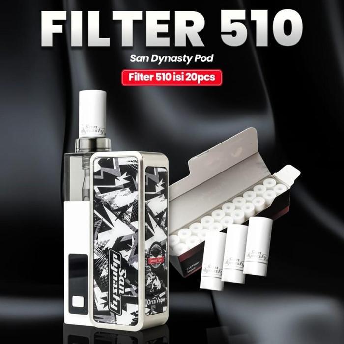 BV DRIPTIP FILTER 510 SAN DYNASTY AUTHENTIC 1 PACK ISI 20 PCS