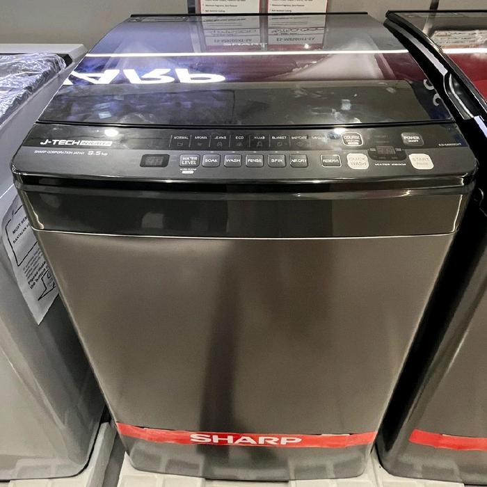 Sharp Mesin Cuci Otomatis ES-M9500XT/ES-M8500XT 9.5/8.5KG Hemat Listrik & Air dengan Teknologi Pencu