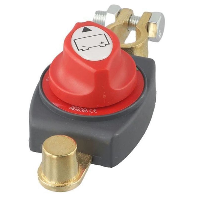 UNIVERSAL FOR RV MARINE BOAT COMPATIBLE 12V-48V BATTERY POWER DISCONNECT SWITCH[ PURE COPPER] POWER