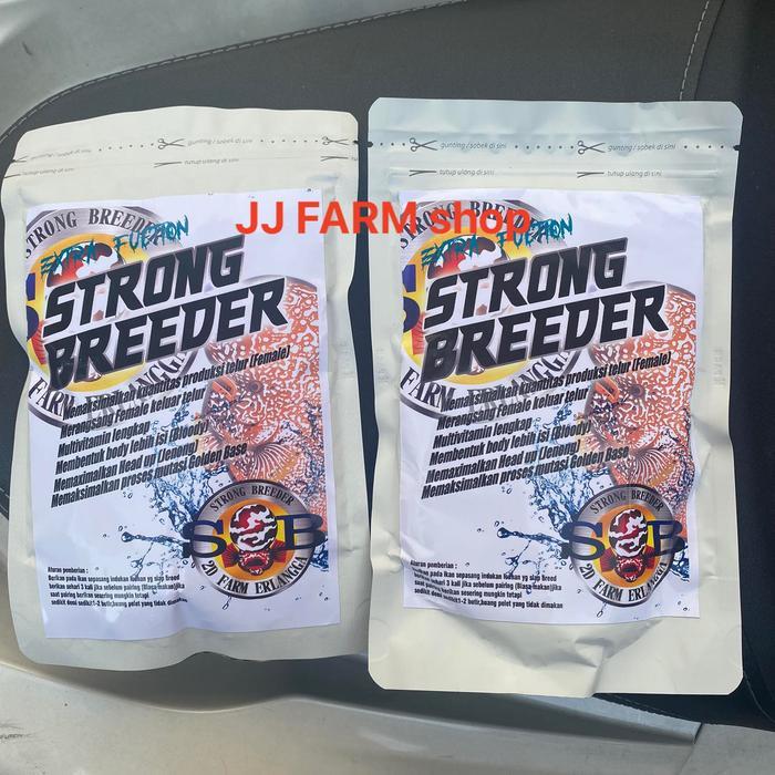 Pelet Strong Breeder & Jenong Big Head Pakan Indukan Louhan Lohan Dll