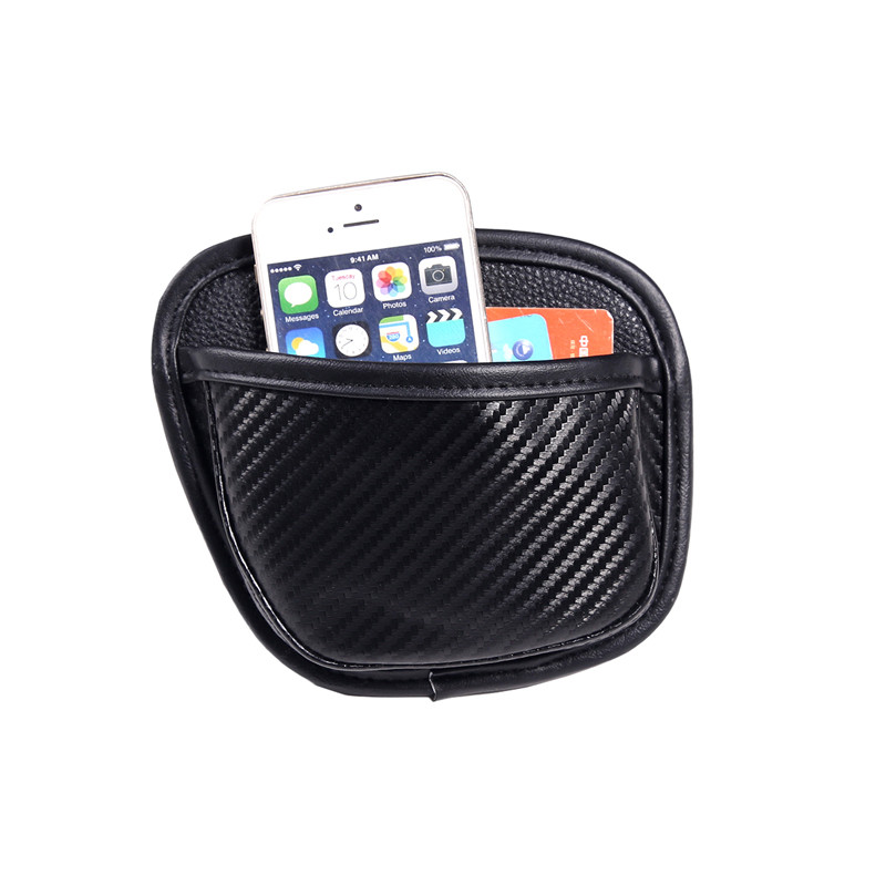 Car Side Armrest Storage Bag Organizer Leather Storage Bag For Mercedes-Benz Smart 453 Fortwo C453
