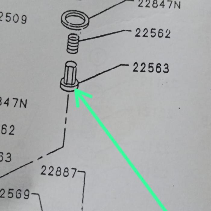 Valve Feed Pump Check S2256-31041 Quality