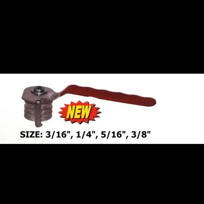 [produk baru] Alat Pembengkok Pipa Tembaga uk. 3/16" 1/4" 5/16" 3/", DTB50