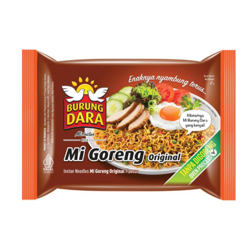 Mie Burung Dara Mie Goreng Original