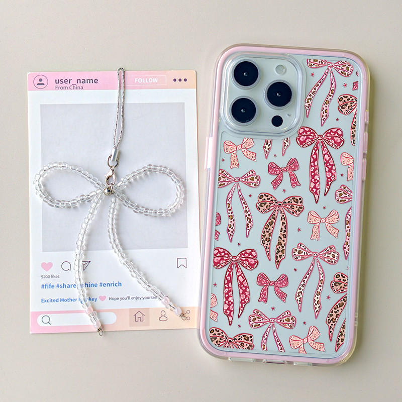 Premium Mutiara Hiasan Jelly Color 2 In 1 Anti Kuning Pita Bermotif Leopard Case Vivo Y31d Pro Z11X 