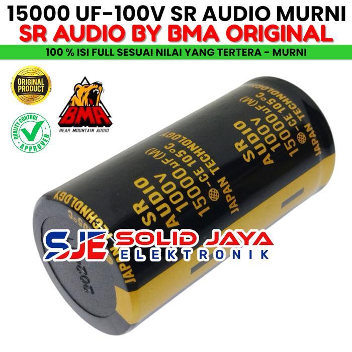Capasitor Elco Sr Audio 15000 Uf 100 V Elko 15000Uf 100V Mikro Asli