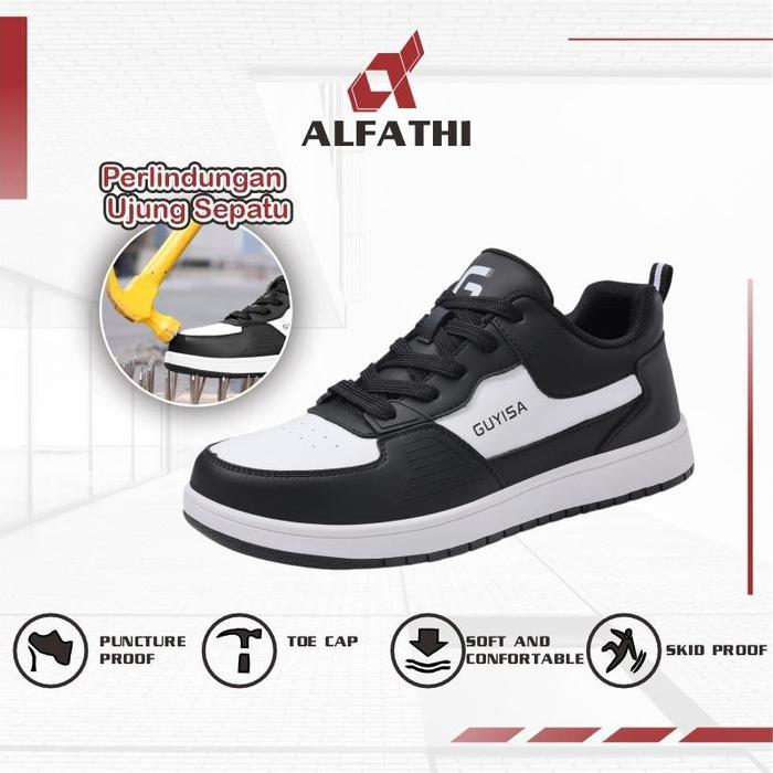 Alfathi Sepatu Safety Sneakers Ori By Guyisa Air Prussian