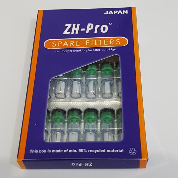 Isi Ulang Dari Filter Rokok ZH Pro 100 Spare Filter Cartridges