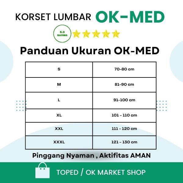 Korset Lumbal - Korset Tulang Belakang ( Korset Sakit Pinggang )