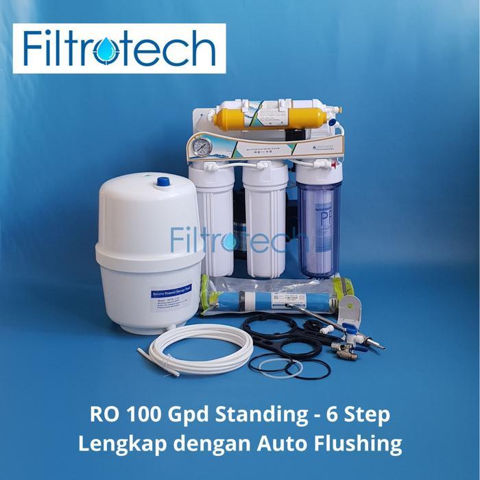 Mesin RO Reverse Osmosis / RO Undersink 100 gpd Standing Mesin RO Air Minum