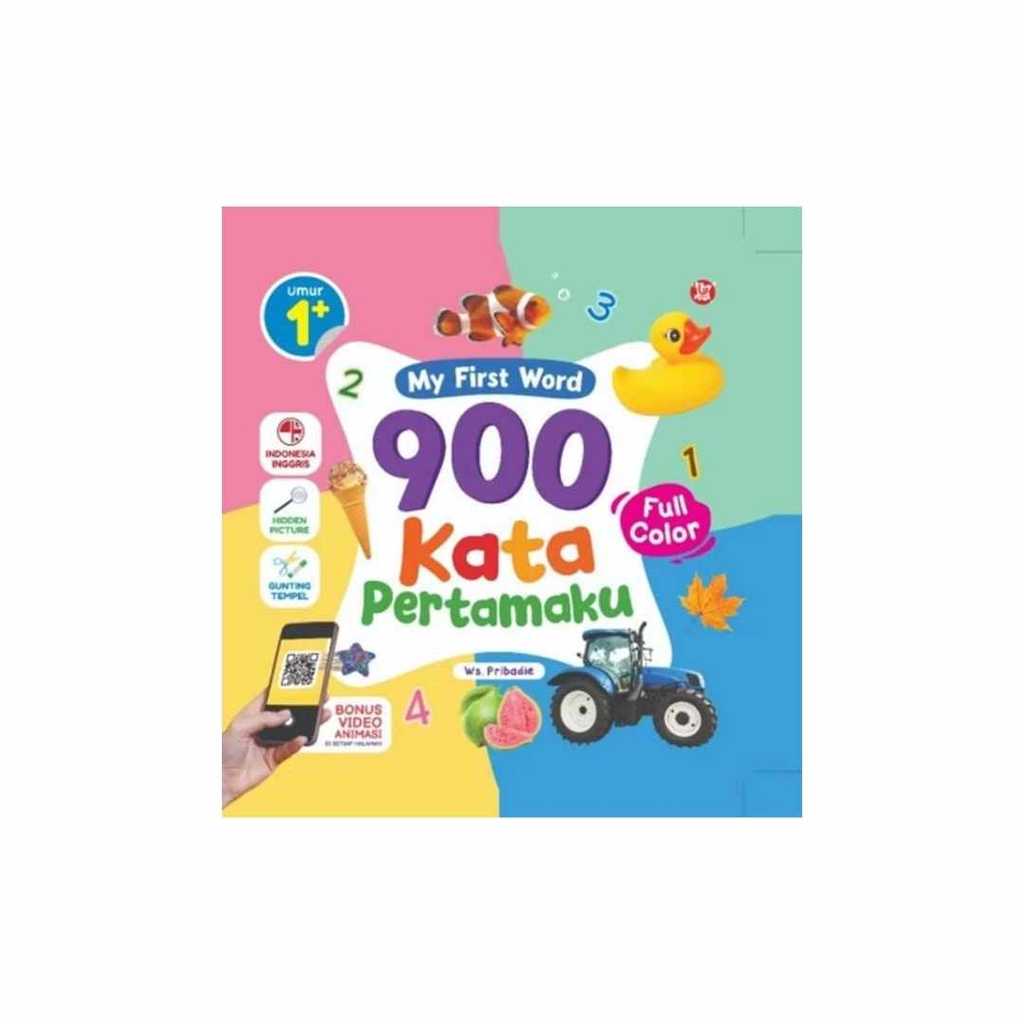 Buku CHILDRENS BOOKS - MY FIRST WORD - 900 KATA PERTAMAKU by WS. PRIBADIE-