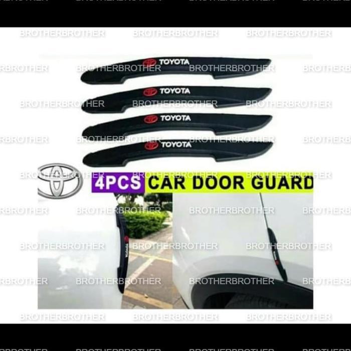 Door Guard Logo Toyota Pelindung Pintu Mobil
