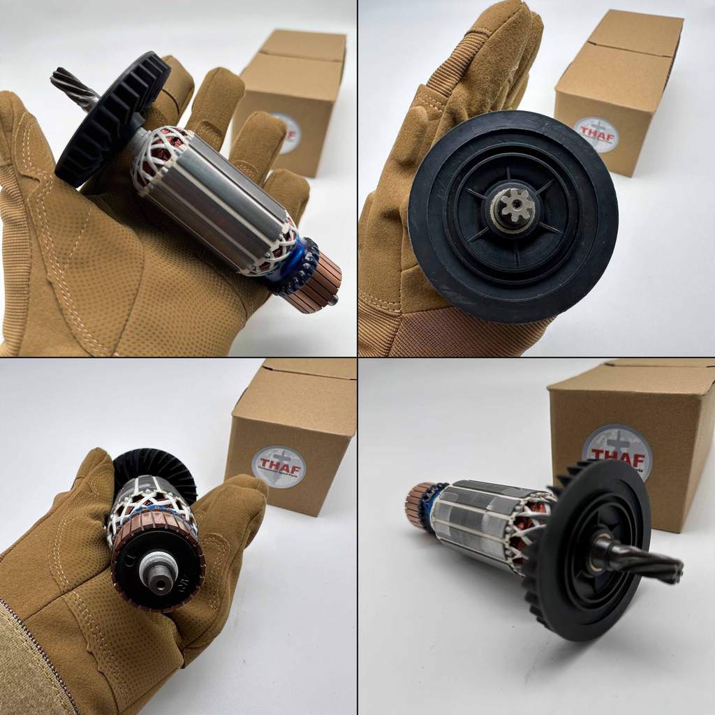 Ac220V-240V Armature Rotor Anchor Replacement For Bosch Circular Hand Saw Gks190 Gks165 Gks 190 Gks