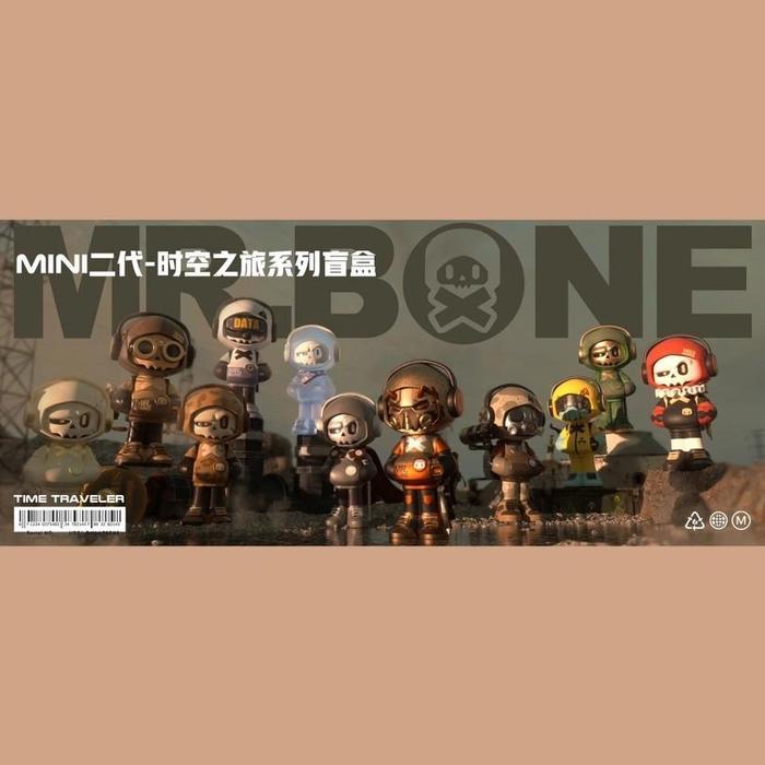 Mr.Bone Mr Bone - a Journey To The Stone Time Traveler Series 2 Figure Mini Blindbox