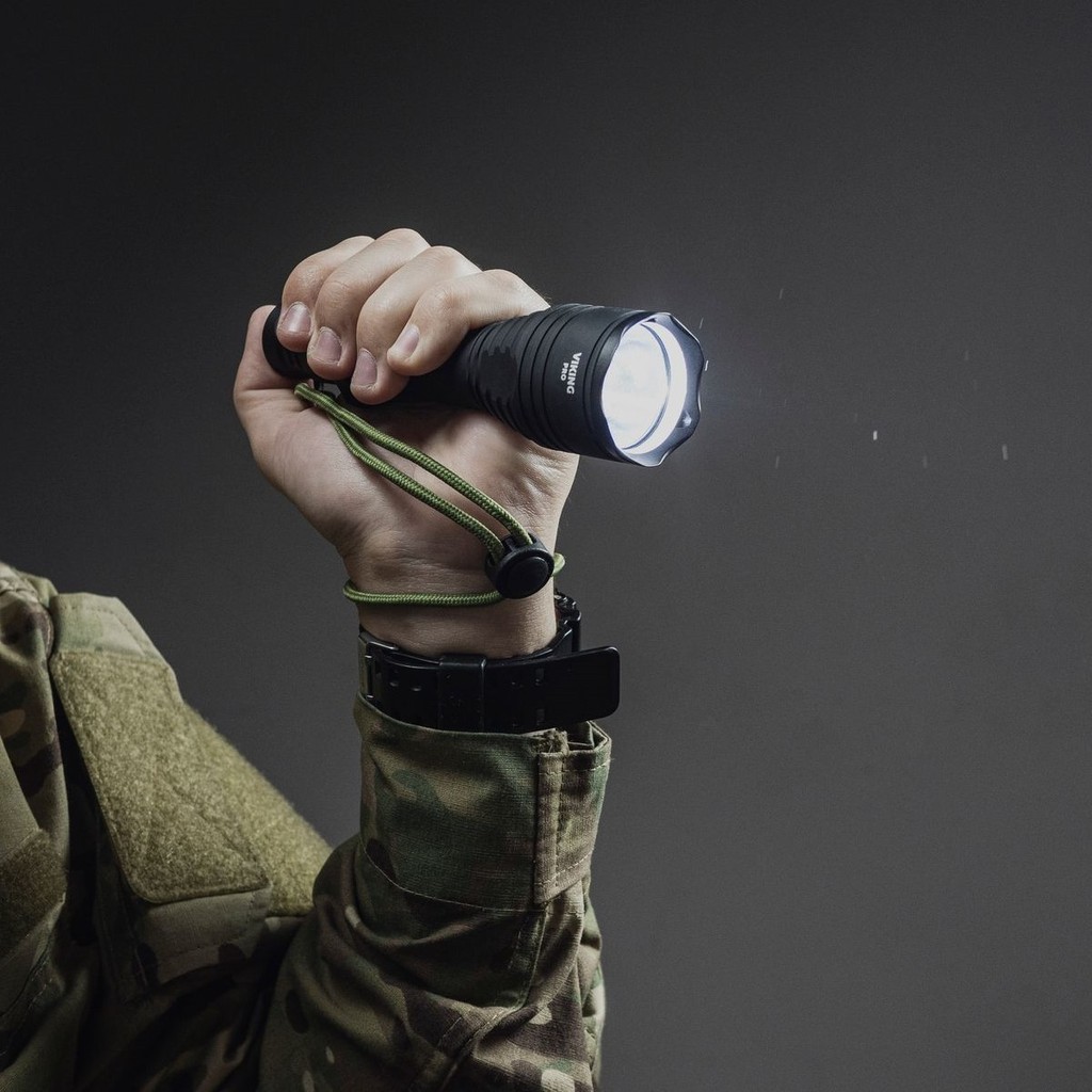 " Tactical Flashlight Armytek Viking Pro Magnetic Usb Rechargeable "