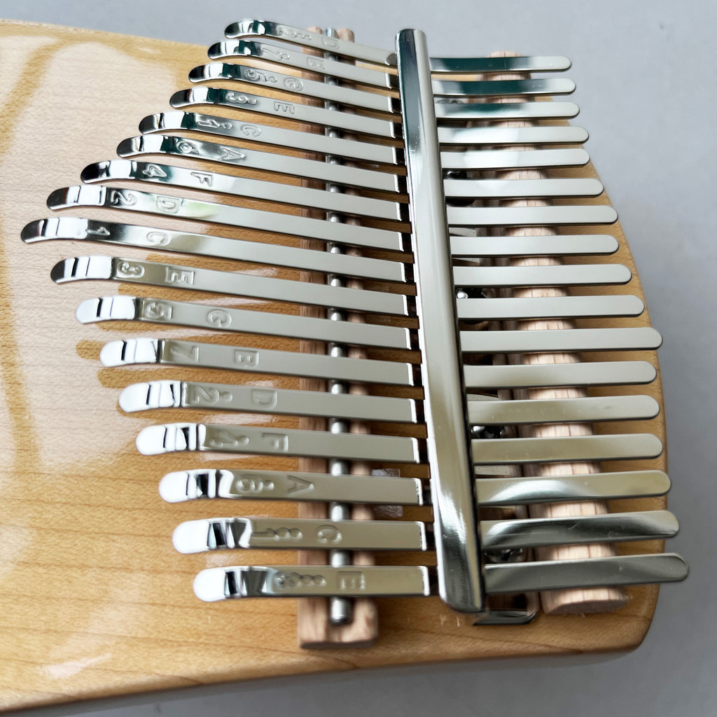 Hluru Professional 17 Key Board Kalimba Sapele Rosewood Thumb Piano Solid Wood Finger Piano