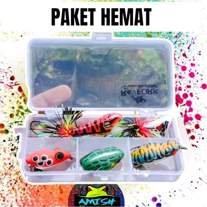 PAKET HEMAT UMPAN CESTING + BOK Lure Pancing Lure Jaws Geol Umpan casting