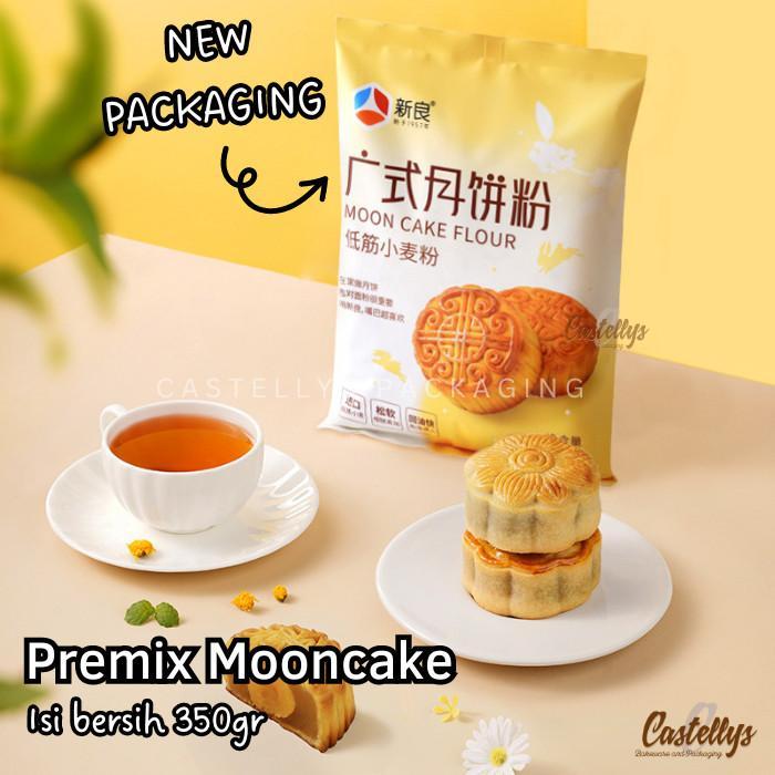 Premix Mooncake 350gr Tepung Ready Mix Kue Pia Bulan Import Premium