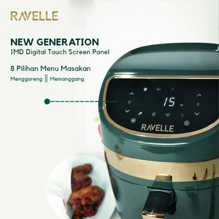 RAVELLE DIGITAL AIR FRYER 3.5L