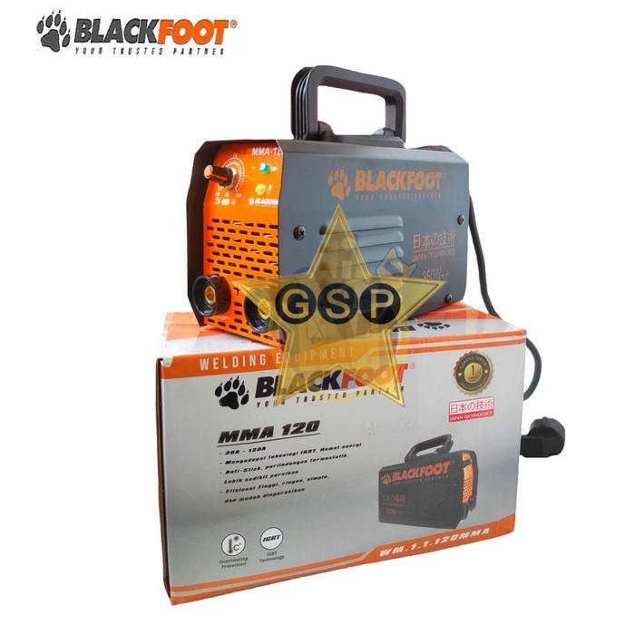 Blackfoot Mesin Las Inverter Mma 120A350Watt Trafo Las Mma 120A 350