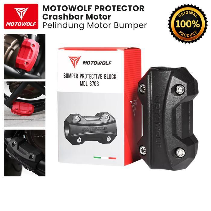 Motowolf Protector Crashbar Motorcycle ADV M15 AGNA Pelindung Motor Bumper *