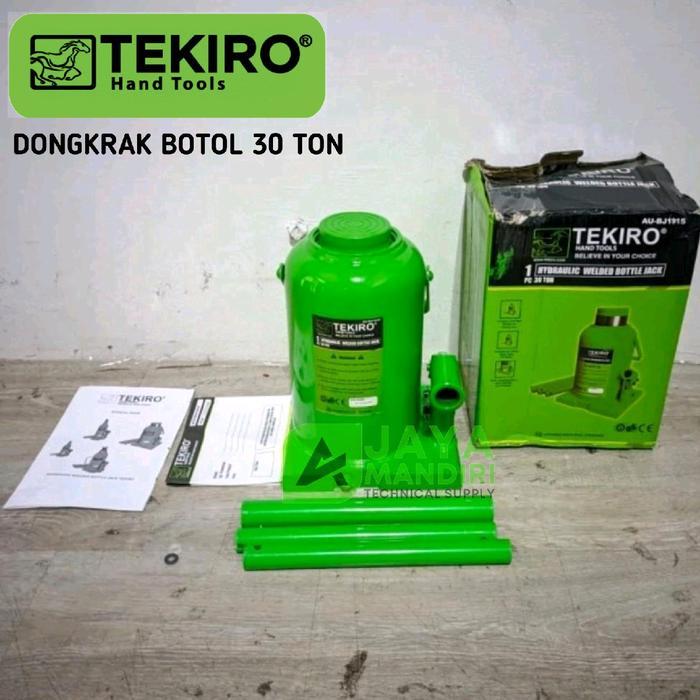 Dongkrak Botol 30 Ton Tekiro Dongkrak Hydroulic Mobil 30 Ton