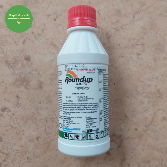Herbisida Sistemik 200 ml Pengendali Gulma pada Tanaman Perkebunan dan Padi Gogo