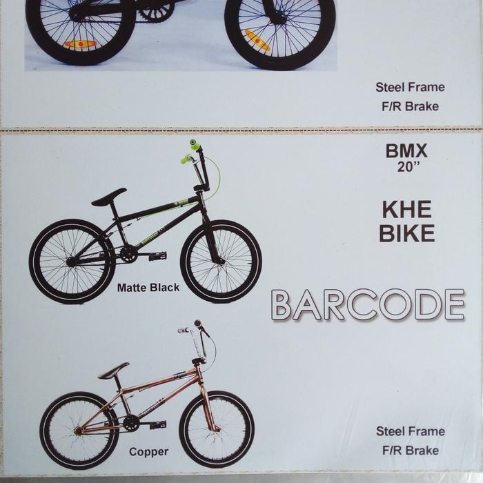 Sepeda BMX Full Complete Bike 20"inc KHE Barcode