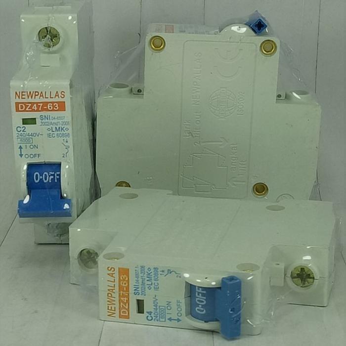 "New" MCB 2A 4A 6A 10A 16A / MCB 2 4 6 10 16 Ampere New Pallas