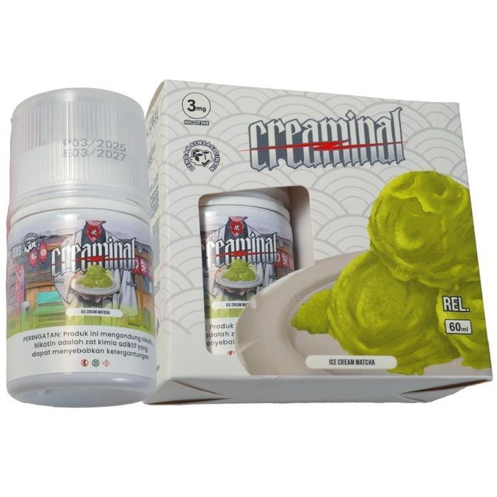 BV CREAMINAL ICE CREAM MATCHA 60ML 3MG 6MG BY UNWISE