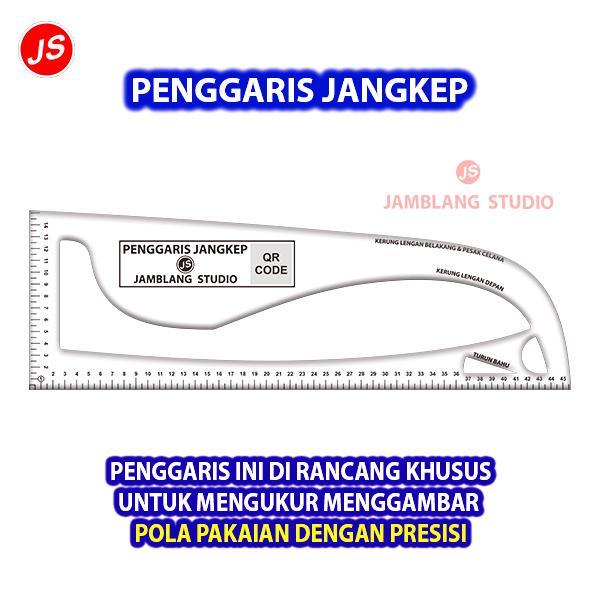 Penggaris Jangkep Multifungsi Tailor Penjahit Pola Lengkap [ Jamblang Studio ] Diskon Sale