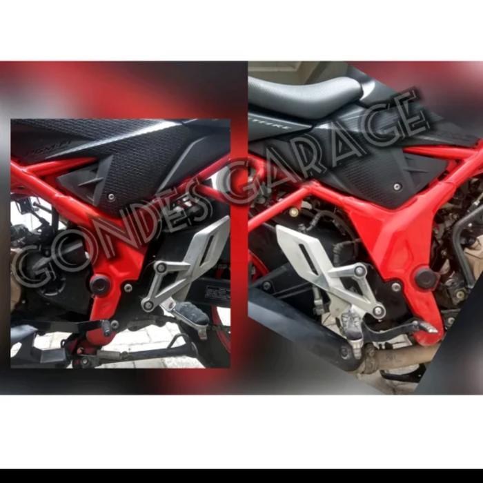 raiser peninggi footstep step cb150r rasa underbone