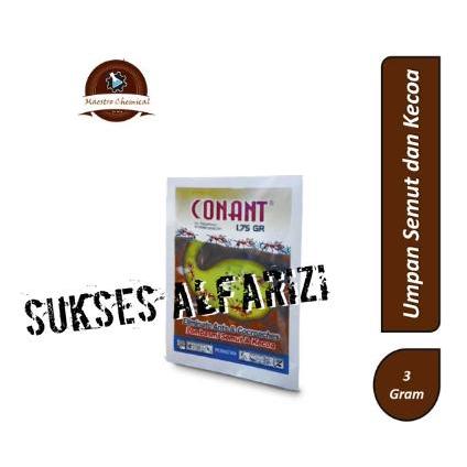 ` CONANT 1,75 GR Kemasan 500 gram conant Pembasmi Racun Semut dan Kecoa