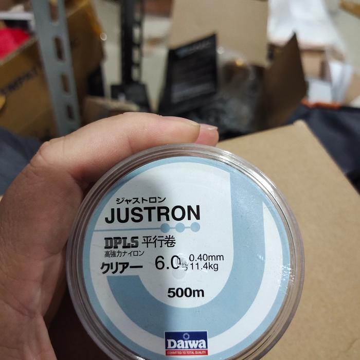 Senar Pancing Justron Daiwa Dpls Clear 500 Meter -Gratisongkir