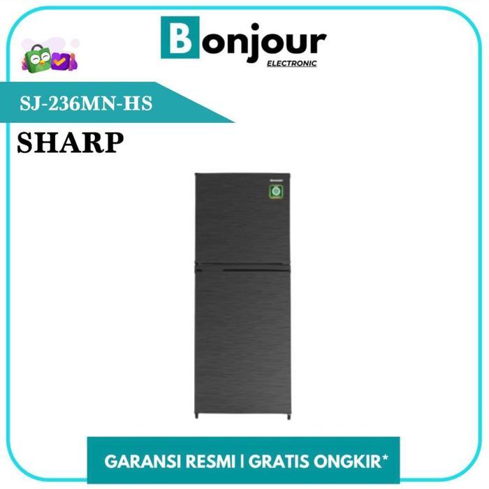 Kulkas Sharp SJ 236 MN 205L 2 Pintu Sharp SJ236MN SJ-236MN-HS 205 L