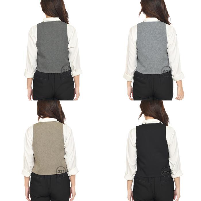 Rompi Vest Formal Wanita Untuk Kerja Kantor Dan Kasual Bahan Import Premium Hight Quality