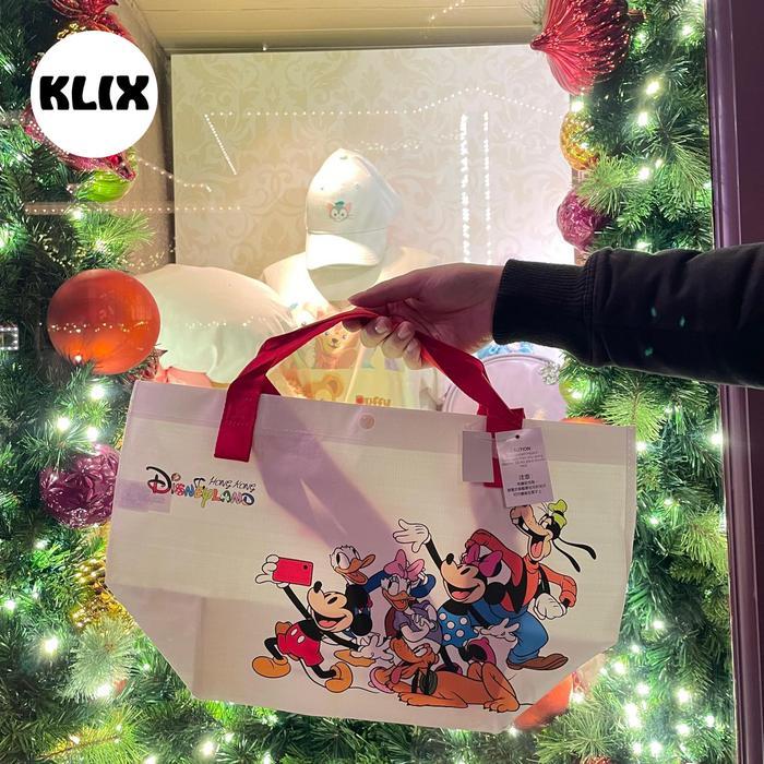 Disney land hongkong disneyland tote bag tas original size small