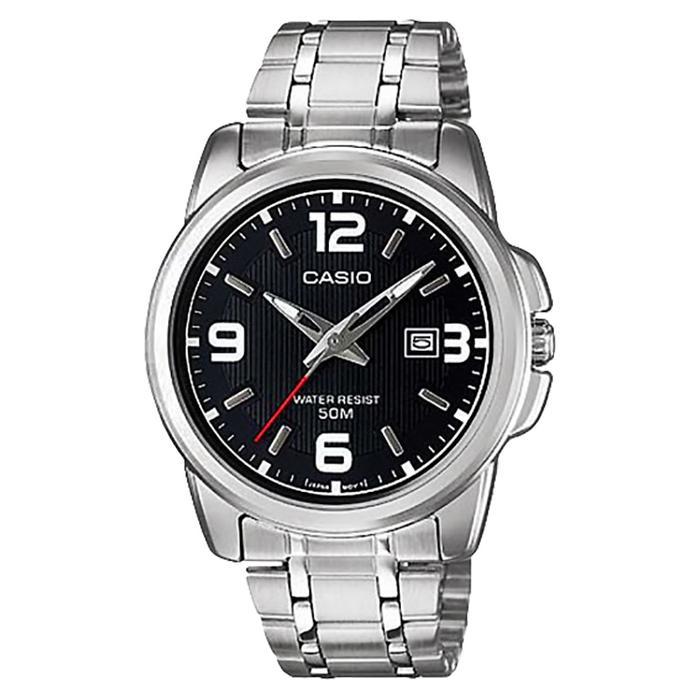 Jam Tangan Wanita Casio General LTP-1314D-1AVDF LTP1314 LTP-1314D Enticer Ladies Black Dial