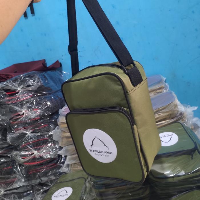 TAS TRAVEL/TAS SELEMPANG/TAS SELEMPANG UMROH/TAS CUSTOM/TAS JAMAAH