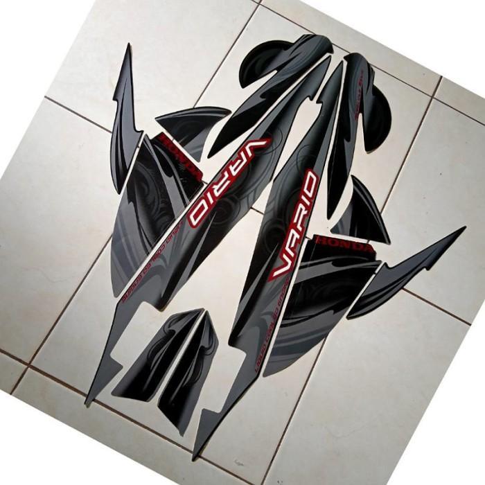 stiker motor vario cw 110 2010 hitam
