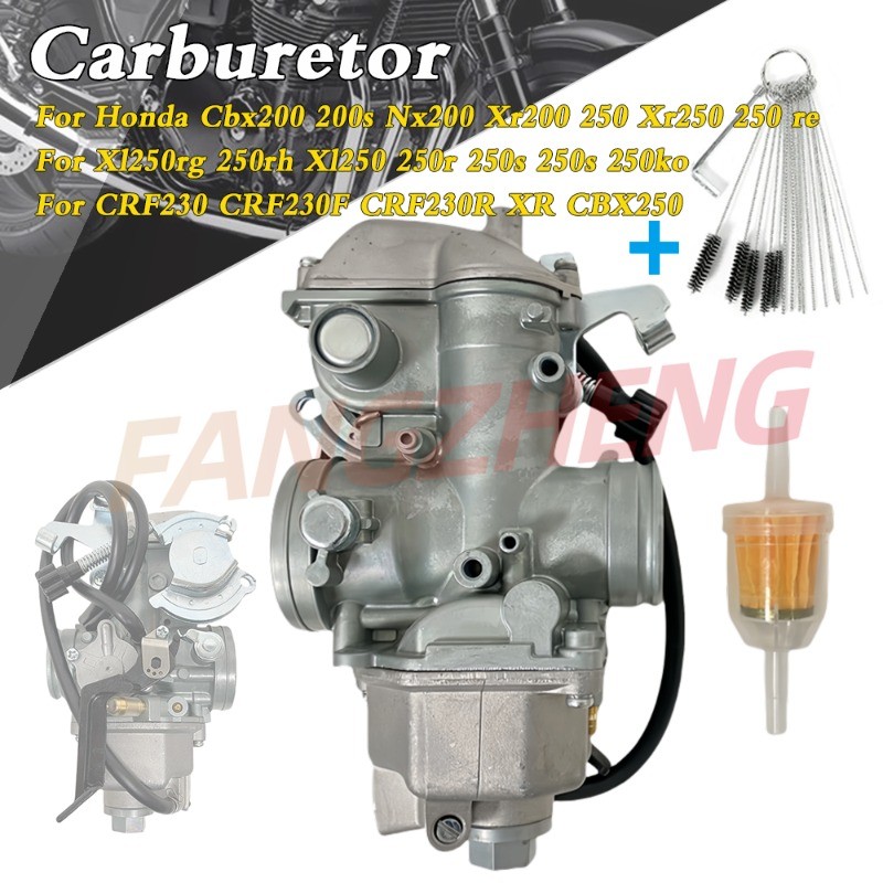 SALE Carburetor For Honda Cbx200 200s Nx200 Xr200 250 Xr250 250 re Xl250rg 250rh Xl250 250s 250ko CR
