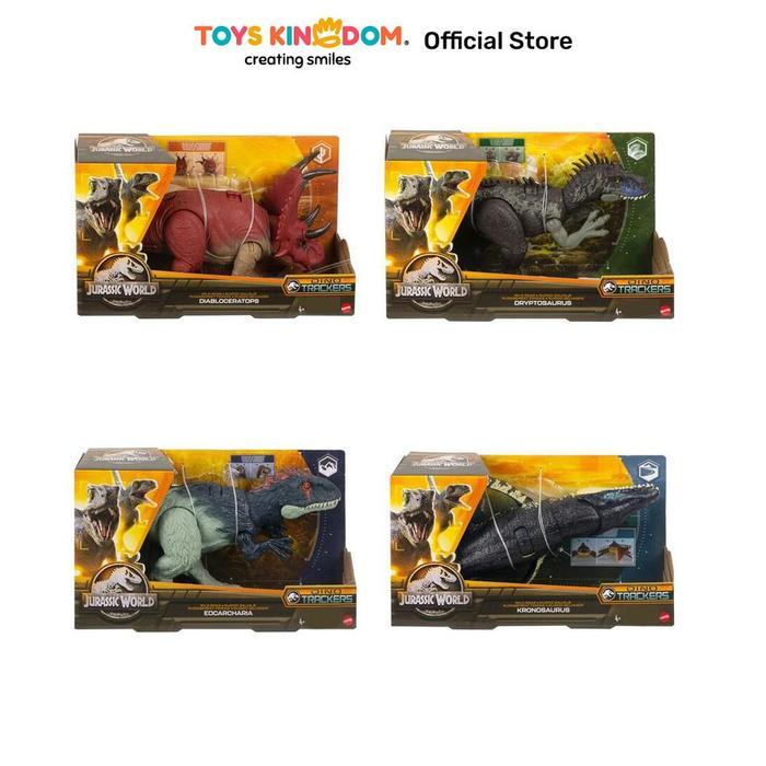 JURASSIC WORLD FIGURE DINO TRACK WILD ROAR HLP14 RANDOM KODE 211