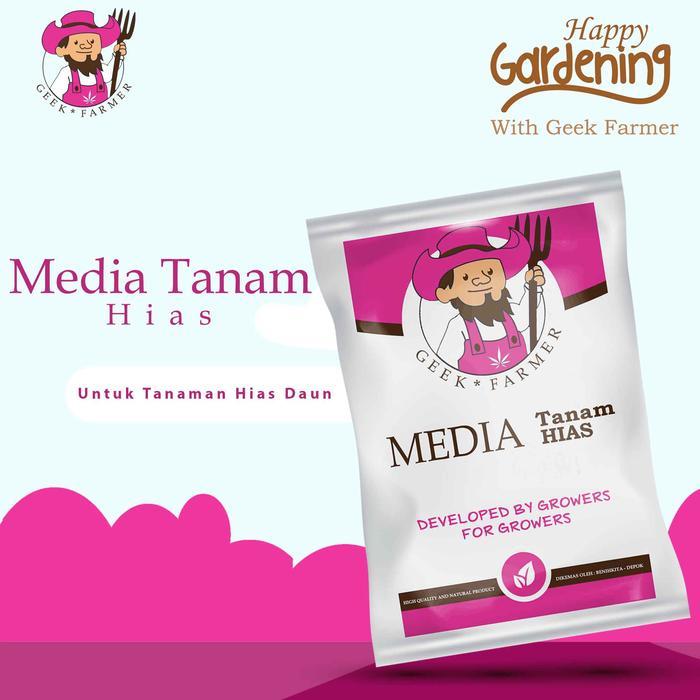 Geek Farmer - Media Tanam Hias Aroid Tanaman Hias Daun