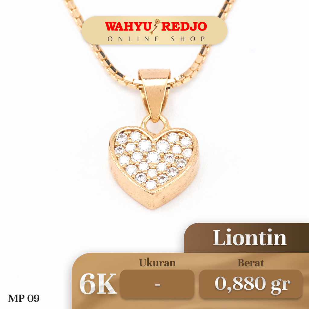 Liontin Emas  Kadar 6K Wahyu Redjo LT-6K 29862193