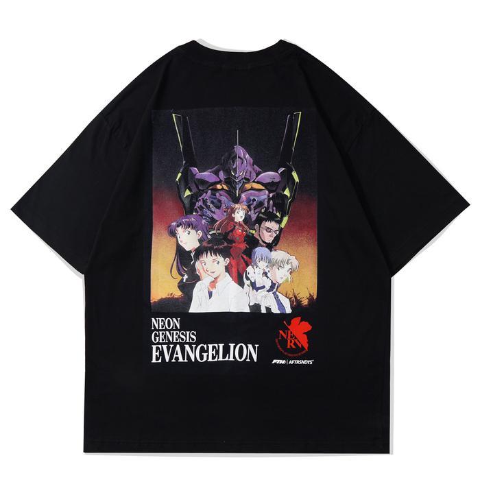 T-Shirt Oversize Nerv Family Evangelion X Aftrsndys X Fth
