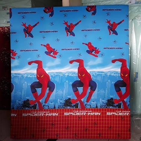 Premium Promo  Sarung Kasur Busa Resleting Motif Spiderman Termurah Dan Berkualitas Sarung Kasur