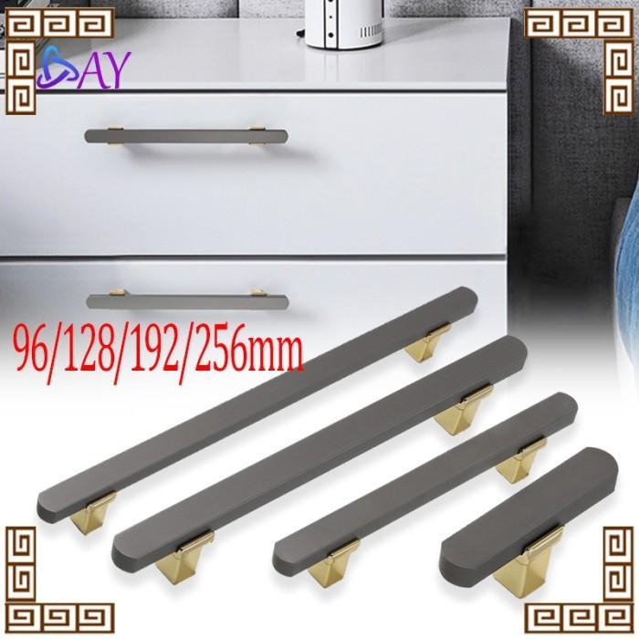 Handle Grey Gold/Handle Lemari Handle/ng Pintu Lemari Model Baru *